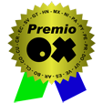 Web premiada con el Premio Internacional OX